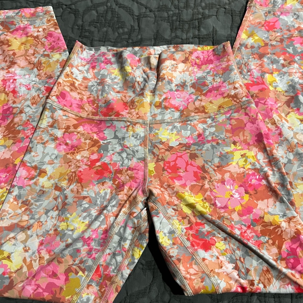 Lululemon align floral leggings-sz4